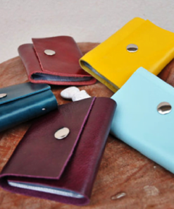 Ví da đựng namecard gấp 3