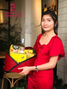 GIỎ QUÀ TẾT – TẾT KIM HOÀNG PHÚC – quà Tết doanh nghiệp Bizgift